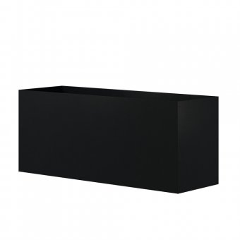 Design Of Pot Rectangle Kruka Svart 120x40cm
