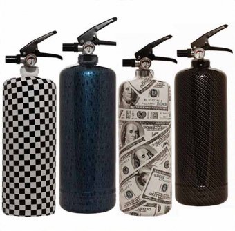 Brandsläckare i snygg design, 2kg