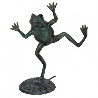Mr Fredrik Fontängroda "Funny frog" 40 cm