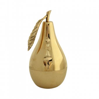 Gusums Messing Päron, mässing, 18 cm