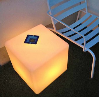 GP Moodlite lysande kub, trådlös