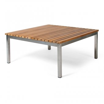 Häringe Litet Loungebord Borstat stål/Teak