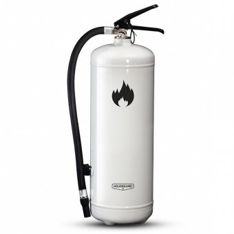 Design by Houseguard Pulversläckare i vitt eller svart, 6kg