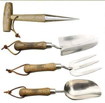 Handverktyg för plantering, olika set