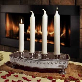 Munka Juleboda Adventsljusstake i Tenn