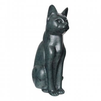 Mr Fredrik Skulptur katt sittande 45 cm 