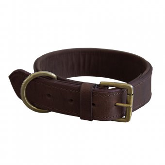 Oscar Borgström Hundhalsband 18" i gediget seldonsläder