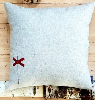 Stikkan Design Kuddfordral Ledkryss Vänster