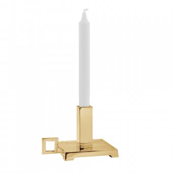 Gusums Messing Nattljusstake, bård, mässing