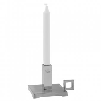 Mr Fredrik Nattljusstake, slät, nysilver