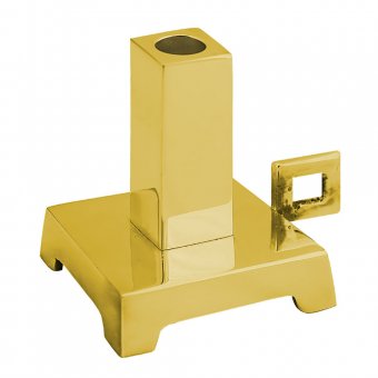 Gusums Messing Miniatyr av nattljusstake i mässing, slät fot