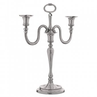 Munka Sweden Ekerö ljusstake i tenn med krona