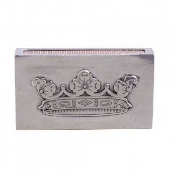 Munka Sweden Royal, tändsticksfodral i tenn