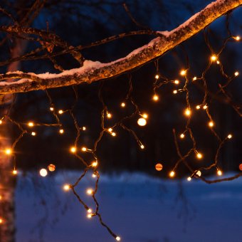 Chrissline Nova Ljusslinga Istapp PÅBYGGNAD 2x0.6m Extra Varmvit