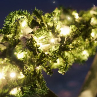 Chrissline Original Ljusslinga Girlang PÅBYGGNAD 5m Varmvit