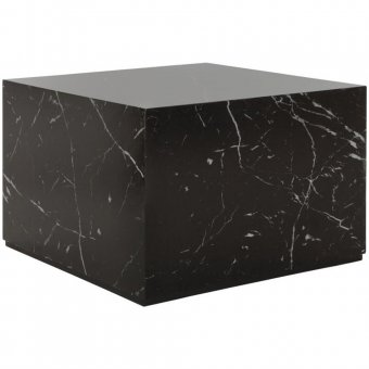 MUST Living Soffbord/Puff 60x40cm Cube Medium Marmorlook