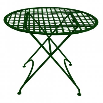 Mr Fredrik Bord i smide Ø76cm Grönt