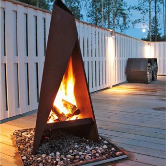 Tipi 147 (originalet) Vedeldad Grill & Terrassvärmare