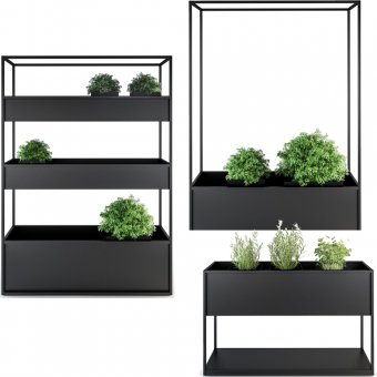 Röshults Planter Carl Planteringskärl 3 modeller