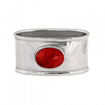 Munka Sweden Servettring med bärnstensfärgad slipad Citrin