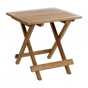 Cinas York Sidobord Teak 50x50cm