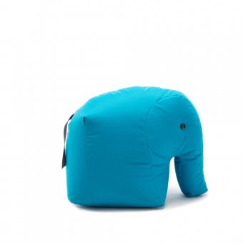 Sitting Bull Happy Zoo Carl Sittpuff Ljusblå Elefant
