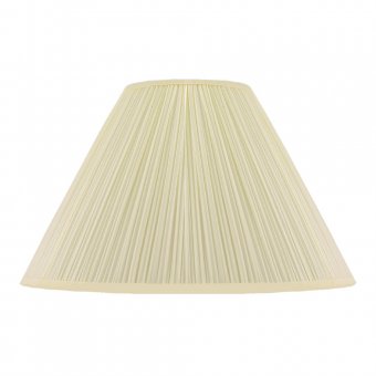 Mr Fredrik Lampskärm, rund, 35 cm, antikvit, polyester