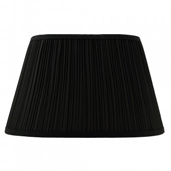 Mr Fredrik Lampskärm, oval 33 cm, svart, polyester