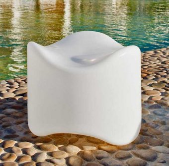 Smart & Green Bone lysande sittpuff, trådlös