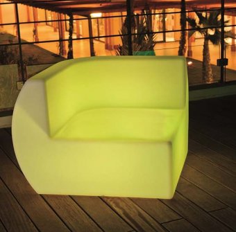 Smart & Green Side lysande loungemöbel