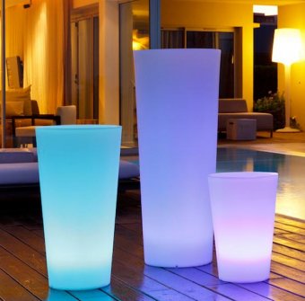 Tango lysande LED-kruka trådlös