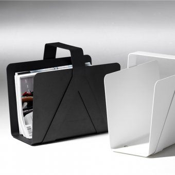 SMD Design Ved/Tidningsbox Liten 2 färger