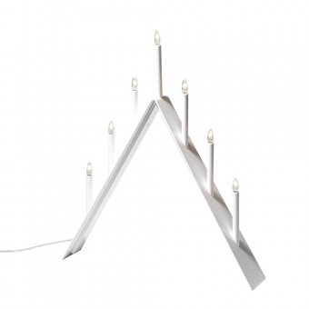 SMD Design Spica LED Adventsljusstake 7 ljus Vit