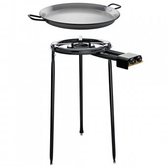 Tranquilo 380 Komplett Set, Gasolbrännare, Stativ och Panna 50cm
