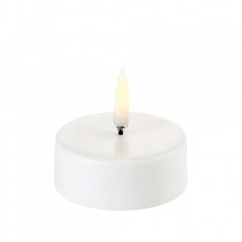 UYUNI LED-ljus Värmeljus XL 6,1x4,7cm Remote ready Vit