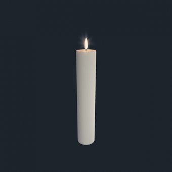 UYUNI LED-ljus Pelarljus IVORY 5 x 25 CM