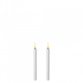UYUNI LED-ljus Kronljus Mini 2-pack Vit 1,3 x 13 CM