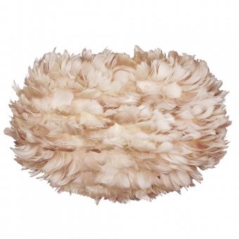 EOS Fjäderlampa Skärm M, Ljusbrun