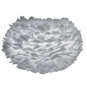 EOS Fjäderlampa Skärm M, Ljusgrå