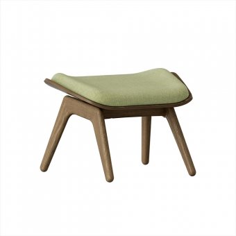UMAGE Ottoman Fotpall Dark Oak Spring Green