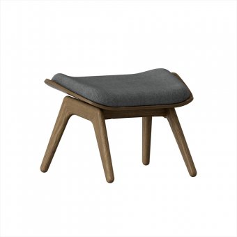 UMAGE Ottoman Fotpall Dark Oak Slate Grey