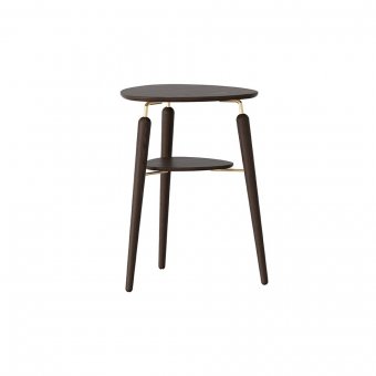 UMAGE My Spot Sidobord Mörk ek/mässing