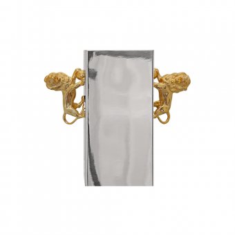 Munka Sweden ROYAL, större vas med lejonhandtag